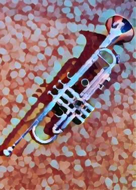 Greetings Card Trumpet