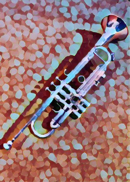 Greetings Card Trumpet