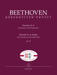 Beethoven, Ludwig van: Sonata for Pianoforte and Violoncello in A Major, Op. 69