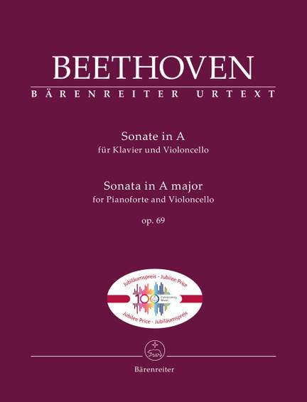 Beethoven, Ludwig van: Sonata for Pianoforte and Violoncello in A major op. 69