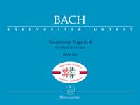 Bach, J S: Toccata con Fuga for Organ D minor BWV 565