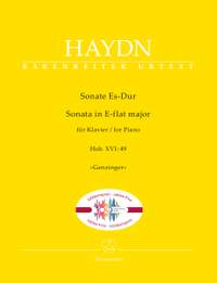 Haydn, Joseph: Sonata for Piano in E-flat major (Hob. XVI:49) "Genzinger"