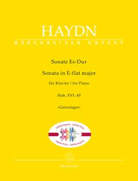 Haydn, Joseph: Sonata for Piano in E-flat major (Hob. XVI:49) "Genzinger"