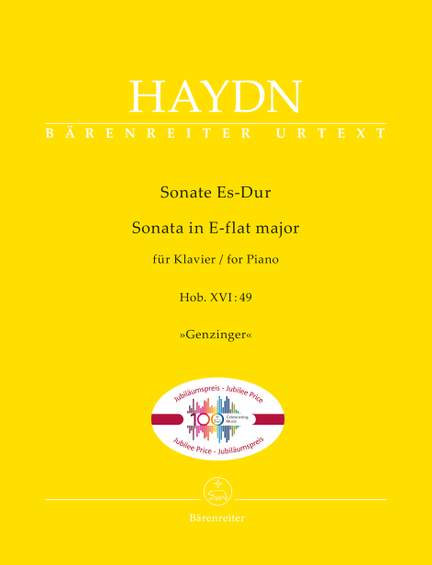 Haydn, Joseph: Sonata for Piano in E-flat major (Hob. XVI:49) "Genzinger"