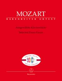 Wolfgang Amadeus Mozart: Selected Piano Pieces