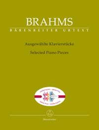 Brahms, Johannes: Selected Piano Pieces