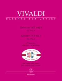 Vivaldi, Antonio: Concerto for Violin and Piano E major op. 8, No. 1 "Spring"