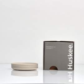 HuskeeCup Saucer 4-pack - Natural