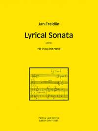 Jan Freidlin: Lyrical Sonata für Viola und Klavier