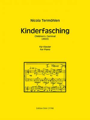 Nicola Termöhlen: Kinderfasching für Klavier