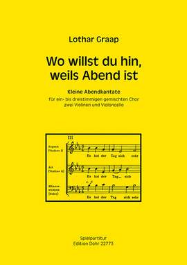 Lothar Graap: Wo willst du hin, weils Abend ist