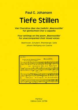 Paul G. Johansen: Tiefe Stillen für gemischten Chor a cappella