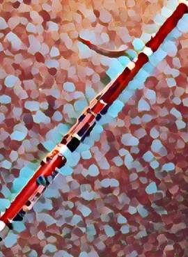 Greetings Card Bassoon