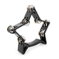Percussion Plus star tambourine - Black