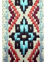 TGI Guitar Strap Woven Cotton Vegan - Multi Product Image