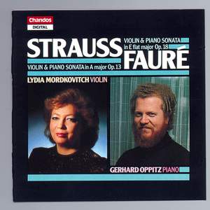 Strauss: Violin Sonata Op. 18 - Fauré: Violin Sonata Op. 13