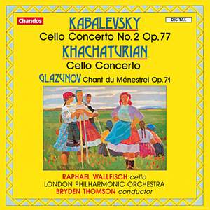 Kabalevsky, Khachaturian & Glazunov: Cello Concertos