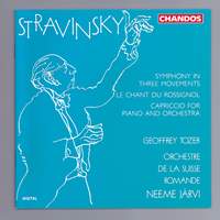 Stravinsky: Le Chant du Rossignol, Symphony in Three Movements & Capriccio