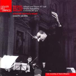 Mozart: Adagio and Fugue, K. 546 & Piano Concerto No. 12, K. 414 - Britten: Simple Symphony, Op. 4