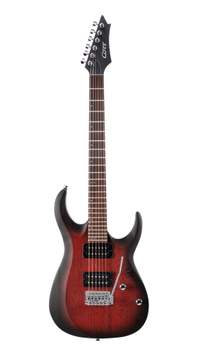 Cort: Electric Guitar - X100 Black Cherry Burst