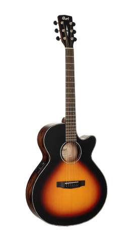 Cort: Acoustic Guitar - SFX-E 3 Tone Satin Sunburst