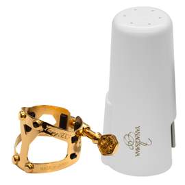 Yanagisawa "Yany" SIXS Ligature and Cap Set - Alto Sax / Bb Clarinet