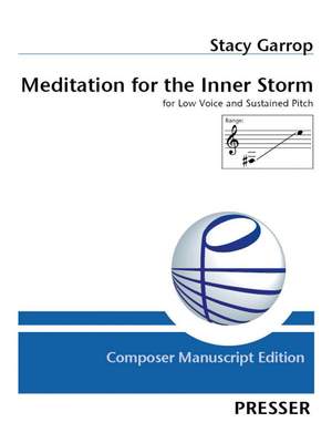 Garrop, S: Meditation for the Inner Storm B flat minor