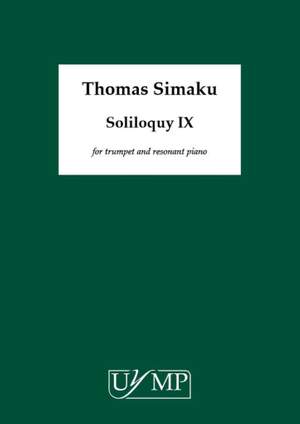 Thomas Simaku: Soliloquy IX