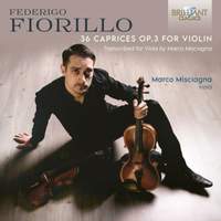 Fiorillo: 36 Caprices Op.3 For Violin, Transcribed for Viola By Marco Masciagni