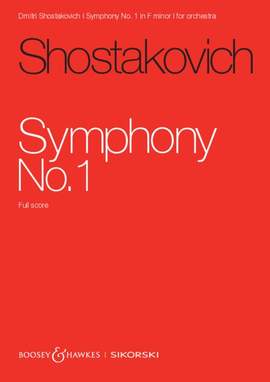 Shostakovich, D: Symphony No. 1 F minor op. 10