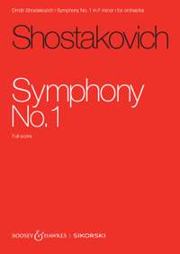 Shostakovich, D: Symphony No. 1 op. 10