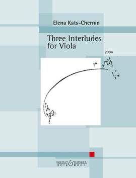 Kats-Chernin, E: Three Interludes