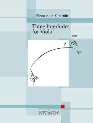 Kats-Chernin, E: Three Interludes