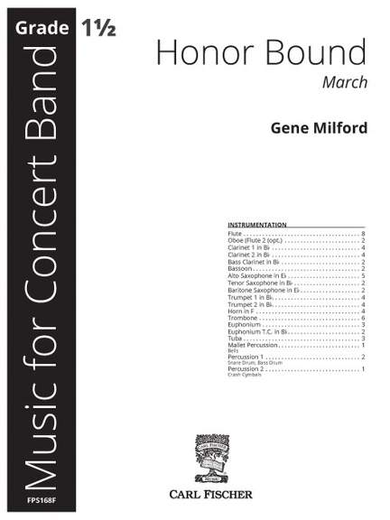 Milford, G: Honor Bound