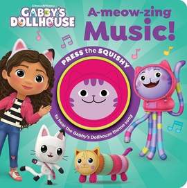 Squishy Gabby's Dollhouse A-Meow-Zing Music 1 Button