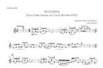 Bach, J S: Siciliano from Flute Sonata No. 2 (Cello & Piano) Product Image