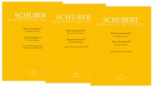 Schubert, Franz: Piano Sonatas (Three-Volume Set)