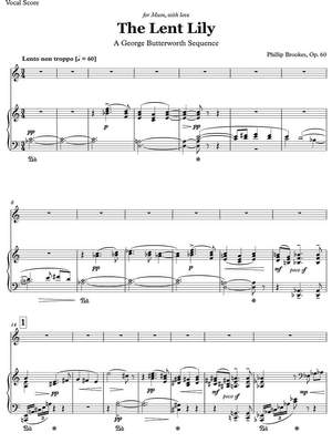 Brookes, Phillip: The Lent Lily, Op. 60
