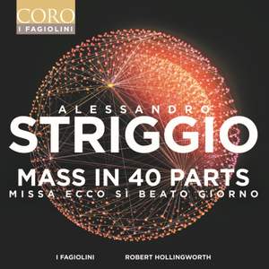 Alessandro Striggio - Mass in 40 Parts Product Image