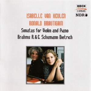 Brahms - Dietrich - Clara Schumann