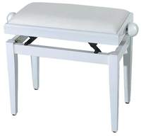 PURE GEWA Piano bench White matt White seat