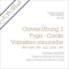 J.S. Bach - opera omnia Per organo, Vol. 20