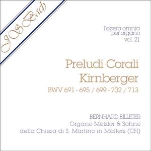 J.S. Bach - Opera Omnia per organo, Vol. 21