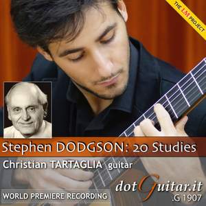 Stephen Dodgson - 20 Studies for guitar