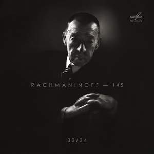 Sergei Rachmaninoff - 145, Vol. 33