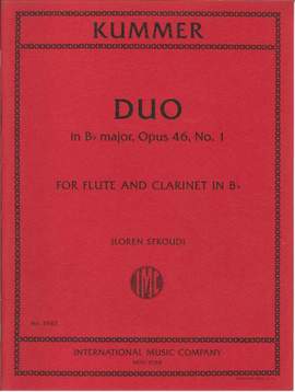 Johann Caspar Kummer: Duo in Bb Major, Op. 46 No. 1