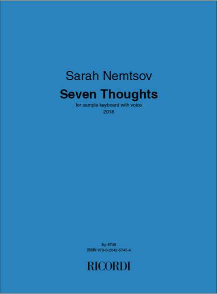 Sarah Nemtsov: Seven Thoughts