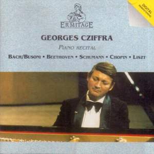 Georges Cziffra, piano : Bach/Busoni ● Beethoven ● Schumann ● Chopin ● Liszt