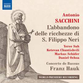Sacchini: L'abbandono delle ricchezze di S. Filippo Neri