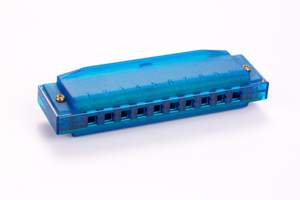 Hohner Translucent Diatonic Harmonica in C (Blue)